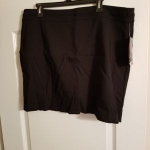 Black skort new with tags